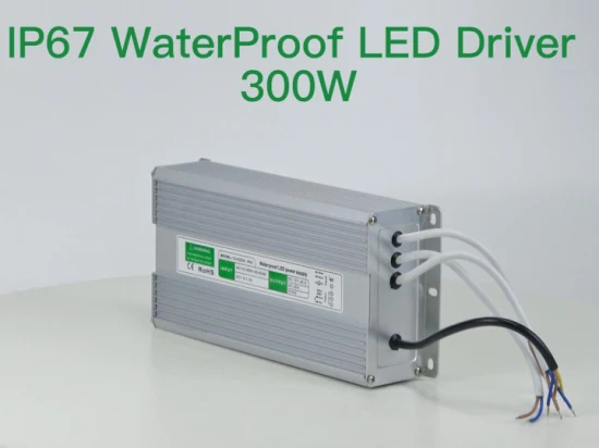 12V 300W LED IP67防水定電圧スイッチング電源